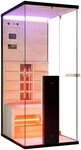 Sanotechnik Infrarotkabine Billund 1, BxTxH: 80 x 110 x 190 cm, mit