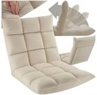 tectake Relaxsessel Polstersessel mit Samtbezug, Belastbarkeit 120 kg, 108 x 57 x