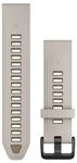 Garmin Smartwatch-Armband QuickFit-Armband 20 mm Silikon Nebelgrau/Sandstein Garmin Smartwatch-Armband QuickFit-Armband 20 mm Silikon Nebelgrau/Sandstein
