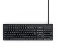 Hama Tastatur CK-200 (kabelgebunden, QWERTZ, Media-Tasten) Tastatur