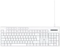 Hama USB-Tastatur "", kabelgebunden, 8 Media-Tasten,QWERTZ DE 00173053 Tastatur