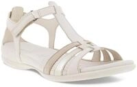 Ecco FLASH Riemchensandale, Sommerschuh, Sandalette, Klettschuh, im Metallic-Look