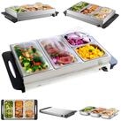 STEINBORG Speisenw&auml;rmer SB-6020, Edelstahl,BPA-frei,Cool-Touch Griffe,300 Watt