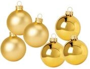 MARELIDA Weihnachtsbaumkugel Christbaumkugeln Weihnachtskugeln Glas 8cm...