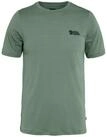Fj&auml;llr&auml;ven T-Shirt Abisko Wool Logo SS M 614 patina green