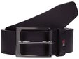 Tommy Hilfiger Lederg&uuml;rtel LAYTON 3.5 cm breit Metallpatch,...