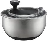 SILBERTHAL Salatschleuder Edelstahl mit Kurbelantrieb, (2er Set, 2-tlg),