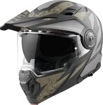 Bogotto Motorradhelm FG-102 Safari Fiberglas Klapphelm