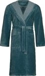 Vossen Unisex-Bademantel Lynn, Langform, Microfaser-Webfrottier, Kapuze,...