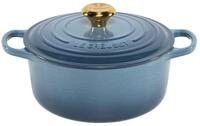LE CREUSET Kochtopf Signature rund 24 cm chambray