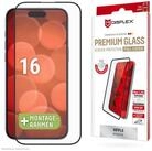 Displex Displayschutzglas Premium Glass Full Cover f&uuml;r Apple iPhone 16, 1...
