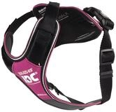 Julius-K9 Hunde-Geschirr Gepolstertes Hundegeschirr IDC Longwalk pink/grau