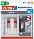 tesa Klebehaken 2x tesa Klebenagel Fliesen&Metall, 2er Set, 3 kg Haltekraft,