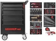 Gedore Red Werkzeugkoffer R21562005 Wkz.Satz i.Wks.Wagen GEDWorker 119-tlg