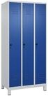 C+P Spind C+P Spind Classic PLUS, F&uuml;&szlig;e, 3 Abteile, 1950x900x500mm, 7035/5010...