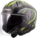 LS2 Motorradhelm OF603 Infinity II Carbon Urus Jethelm, Vorbereitet F&uuml;r