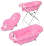 Lorelli Babybadewanne Babybadewannen-Set 88 cm, Babybadewanne 88 cm Badesitz