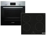 BOSCH Backofen-Set, mit Teleskopauszug nachr&uuml;stbar, Timer,...