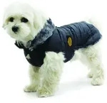 Fashion Dog Hundemantel Steppmantel f&uuml;r Hunde, Schwarz schwarz 39