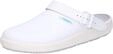 Pantolette ABEBA "Clog", Damen, Gr. 47, wei&szlig;, Obermaterial: 100% Rindsleder Leather