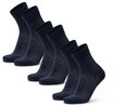 DANISH ENDURANCE Basicsocken Light Hiking Crew (3-Paar) Leicht & gepolstert,