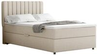 Homesy Boxspringbett EVEREST &ndash; Komfortables Einzelbett im modernen Trenddesign