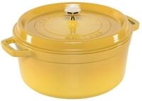 Staub Auflaufform La Cocotte 26cm rund, Citron, Gusseisen, Gusseisen