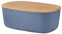Stelton Brotkasten Brotkasten BOX-IT dark blue 34,5 cm (l), Kunststoff, RIG-TIG...