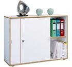 VCM Aktenschrank B&uuml;roschrank Salia mit Schiebt&uuml;ren H. 74 x B. 100 x mit 2 F&auml;chern,