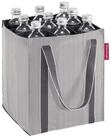 REISENTHEL&reg; Tragetasche BOTTLEBAG, Flaschentasche, Grau, Schwarz
