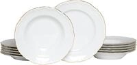 CreaTable Tafelservice Maria Theresia, Tafel-Service 12-tlg (12-tlg), 6...