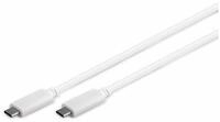 Goobay GOOBAY USB 3.1 Typ C Anschlusskabel 67193, C/C, 0,5 m USB-Kabel