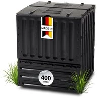 GARANTIA Komposter ECO-KING Komposter 400 Liter schwarz, 400 l