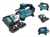 Makita Akku-Handkompressor DMP 181 RA Akku Kompressor 18 V 11,1 bar + 2x Akku 2,0 Ah