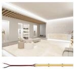 Paulmann LED-Streifen Pro Strip Silver COB P150 5m 830 IP20 24V DC 68W