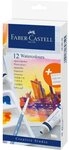 Faber-Castell Aquarellfarbe Aquarellfarbe 12er Etui inklusive Mischpalette