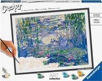 Ravensburger Malen nach Zahlen CreArt, ART Collection, Waterlilies (Monet),...