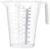 Pressol Messbecher Messbecher-PP-5 l, transparent-Skala ml 07 065
