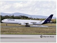 Revell&reg; Modellbausatz Revell 03803 A340-300 Lufthansa New Livery Flugmodell...