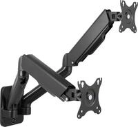 DELTACO Monitor-Halterung ARM-0361 Monitorarm f&uuml;r 2 Bildschirme, 17-32 Zoll,