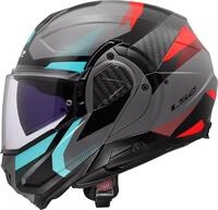 LS2 Motorradhelm FF910 Advant II Triple Klapphelm, vorbereitet f&uuml;r