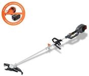 FUXTEC Akku-Motorsense FX-E2MS, 35 cm Arbeitsbreite Messer