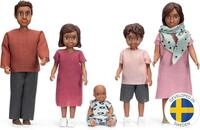 Lundby Biegepuppe Lundby Puppenhaus Puppen f&uuml;r Familie Puppenfamilie Nikki