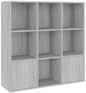 vidaXL B&uuml;cherregal NA B&uuml;cherregal Grau Sonoma 98x30x98 cm