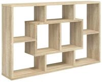 vidaXL Wandregal, Regal Sonoma-Eiche 85x16x52,5 cm Holzwerkstoff