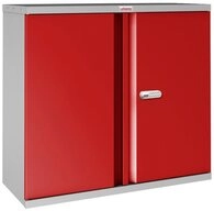 Phoenix Tresor Phoenix SCL0891GRE Aufbewahrungsschrank Grau - 2 T&uuml;ren rot und 1