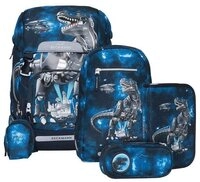 Beckmann Schulranzen Classic (6tlg., inkl. Sportrucksack, Federm&auml;ppchen,