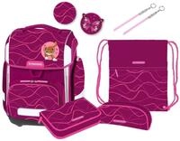 Schneiders Schulranzen Schneiders Ergolite Set 9-tlg. Raspberry Cute Vibes