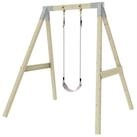 OutdoorToys Schaukelkombination Schaukel Giraffe, aus Holz in Altrosa