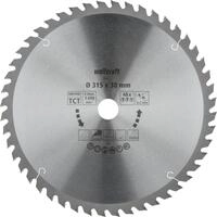 Wolfcraft Kreiss&auml;geblatt Wolfcraft Kreiss&auml;geblatt &Oslash; 315 mm Bohrung &Oslash; 30 mm
